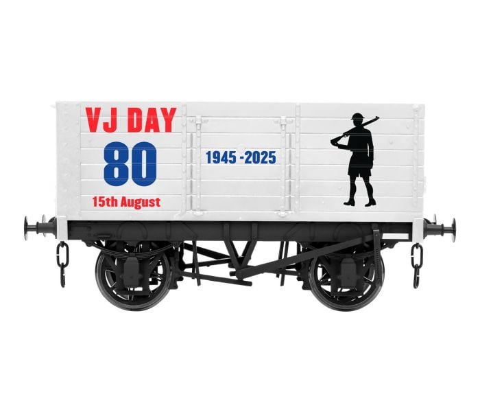 7F-073-021 7 Plank Wagon 9' Wheelbase VJ Day 80th Army (image for) 7F-073-021 7 Plank Wagon 9' Wheelbase VJ Day 80th Army