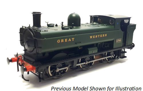 7S-007-013 57xx Pannier Great Western Green 7718 (image for) 7S-007-013 57xx Pannier Great Western Green 7718
