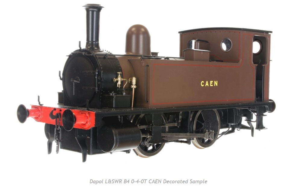7S-018-002 B4 0-4-0T DOCK TANK 90 CAEN BROWN (image for) 7S-018-002 B4 0-4-0T DOCK TANK 90 CAEN BROWN
