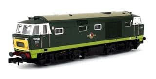 2D-018-012 BR Class 35 Hymek Green small yellow panel (image for) 2D-018-012 BR Class 35 Hymek Green small yellow panel