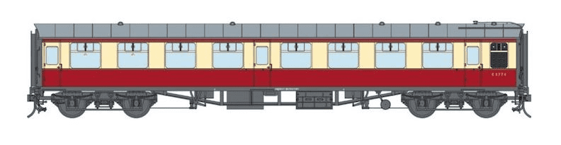 7P-001-101 BR Mk1 SO Crimson & Cream (image for) 7P-001-101 BR Mk1 SO Crimson & Cream