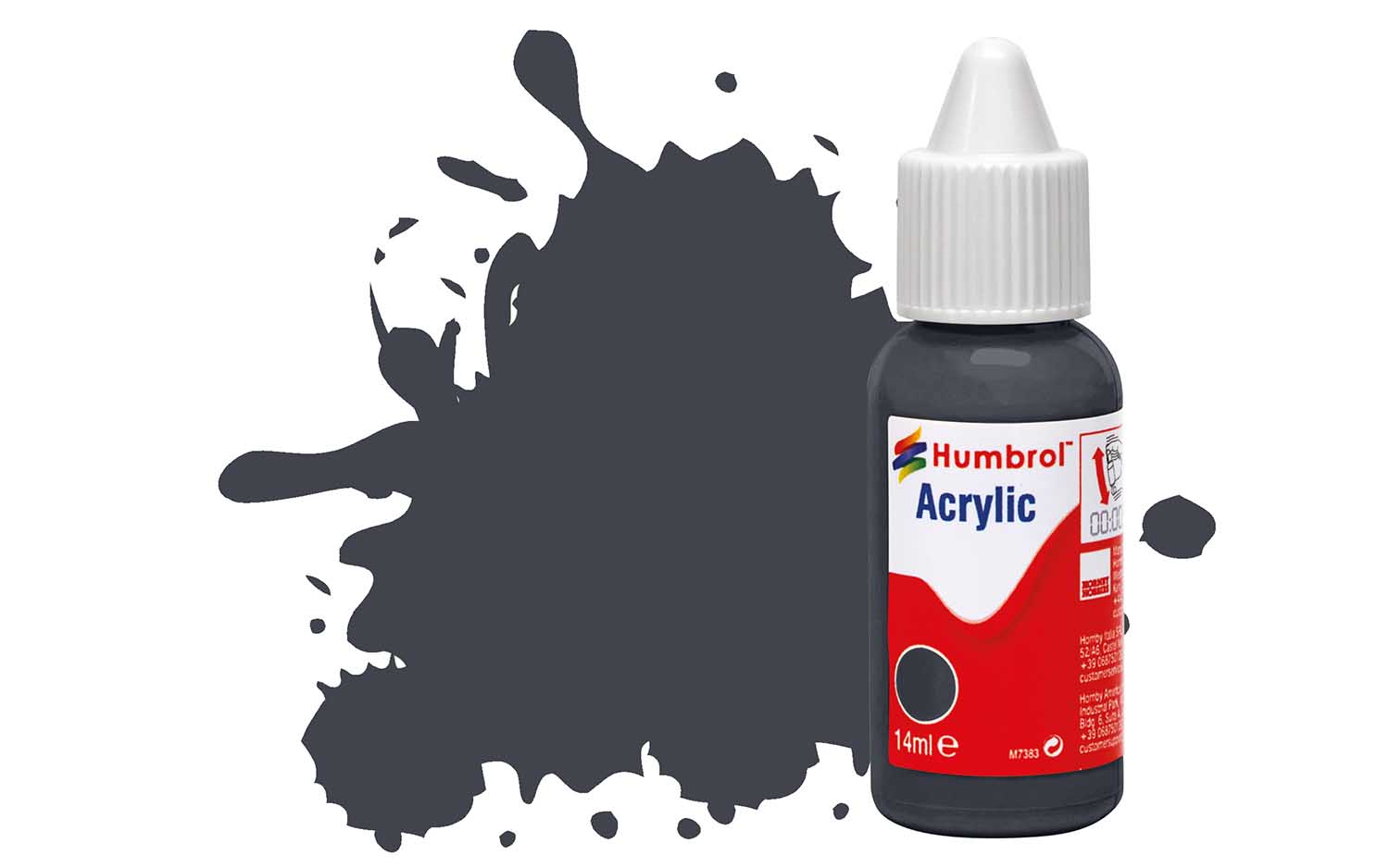 32 Dark Grey Matt 14ml dropper bottle (image for) 32 Dark Grey Matt 14ml dropper bottle
