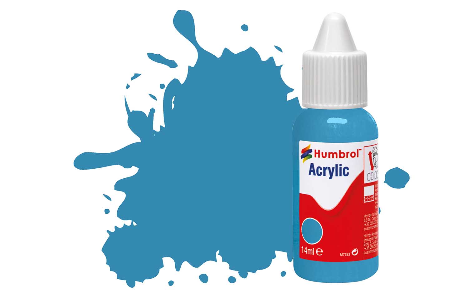 48 Mediterranean Blue 14ml dropper bottle. (image for) 48 Mediterranean Blue 14ml dropper bottle.
