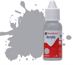 165 Medium Sea Grey Satin 14ml dropper bottle (image for) 165 Medium Sea Grey Satin 14ml dropper bottle