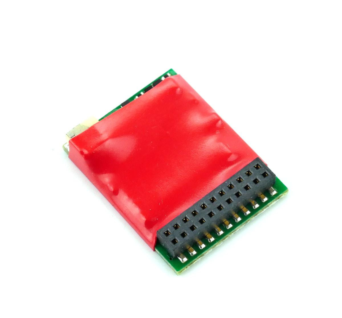 DCC95 RUBY SERIES 6FN PRO DCC DECODER 21 PIN (image for) DCC95 RUBY SERIES 6FN PRO DCC DECODER 21 PIN