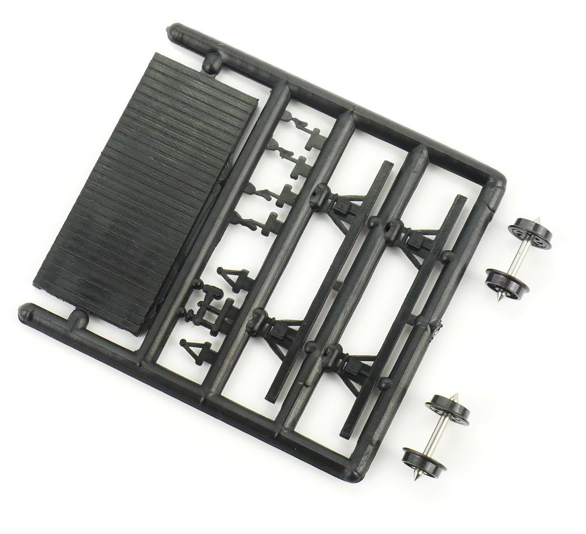 DM47 Festiniog Railway Quarryman's Coach Chassis (image for) DM47 Festiniog Railway Quarryman's Coach Chassis