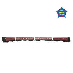 E86023 54ft 'Isle of Wight' 4-Coach Pack BR Crimson (image for) E86023 54ft 'Isle of Wight' 4-Coach Pack BR Crimson