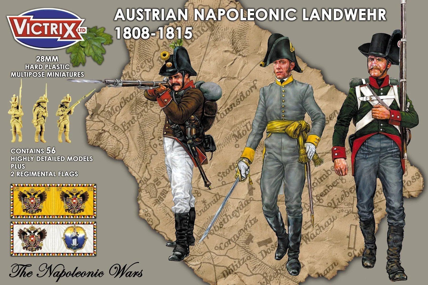 VX0015 Austrian Napoleonic Landwehr 1808-1815 (image for) VX0015 Austrian Napoleonic Landwehr 1808-1815