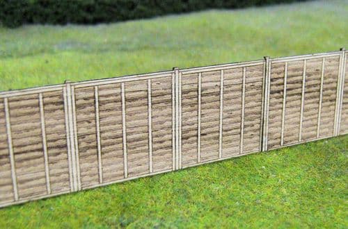 GM451 00/H0 wooden fence panel set (3) (image for) GM451 00/H0 wooden fence panel set (3)
