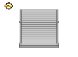 GJ01 GRAND JUNCTION PLAIN BOARDED END PANELS (4) (image for) GJ01 GRAND JUNCTION PLAIN BOARDED END PANELS (4)