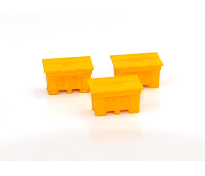 GM497 Modern Grit Boxes 3pcs (Pre-Built) (image for) GM497 Modern Grit Boxes 3pcs (Pre-Built)