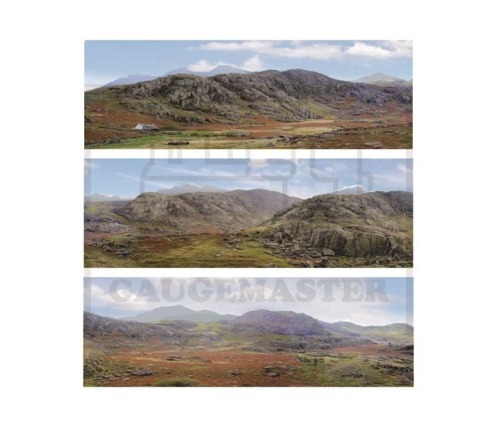 GM760 The Mountains Small Photo Backscene (1372x152mm) (image for) GM760 The Mountains Small Photo Backscene (1372x152mm)
