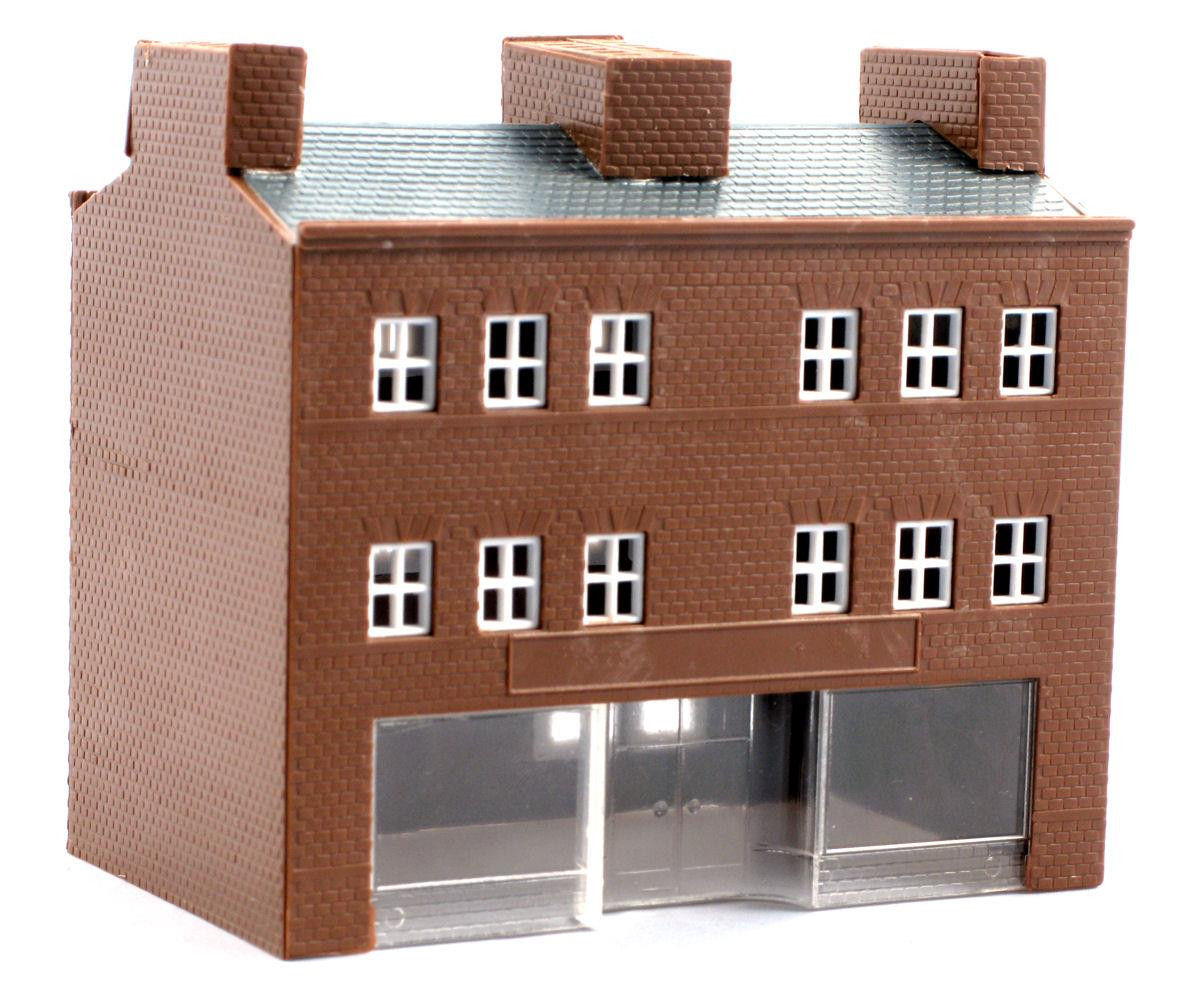 GMKD28 THREE STOREY TOWN SHOP KIT (image for) GMKD28 THREE STOREY TOWN SHOP KIT