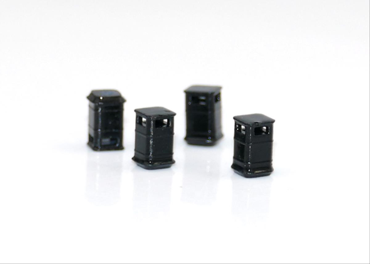 GMKD80 LITTER BINS 4PCS (PRE-BUILT) (image for) GMKD80 LITTER BINS 4PCS (PRE-BUILT)