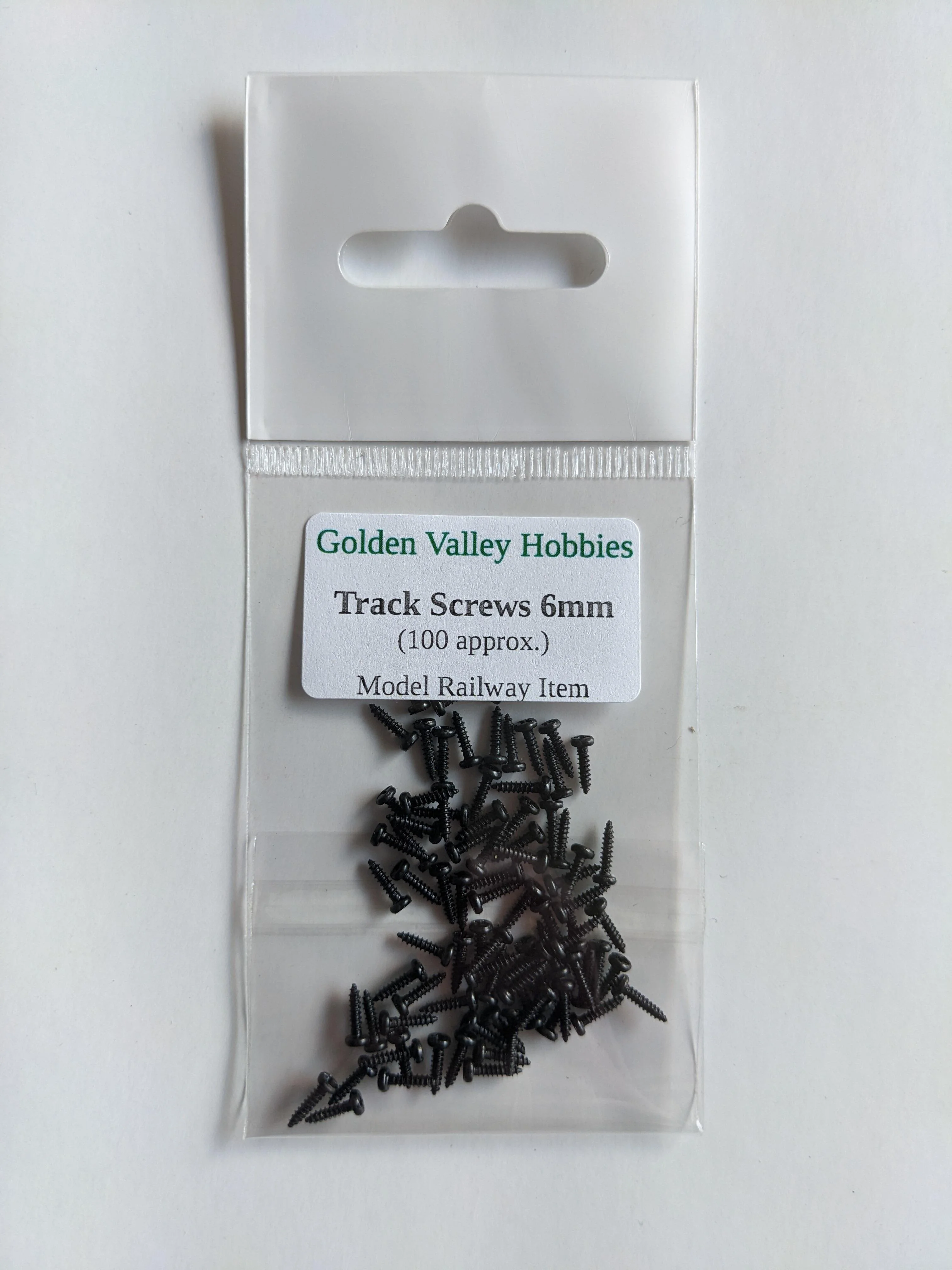 GVSCREWS6 TRACK SCREWS 6MM LONG (X100) (image for) GVSCREWS6 TRACK SCREWS 6MM LONG (X100)