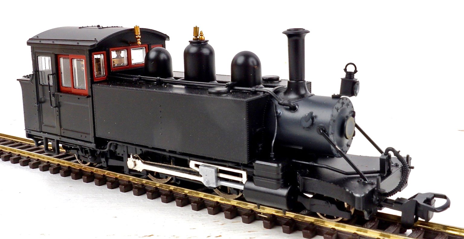 9980 Baldwin 2-4-2T works black livery (image for) 9980 Baldwin 2-4-2T works black livery