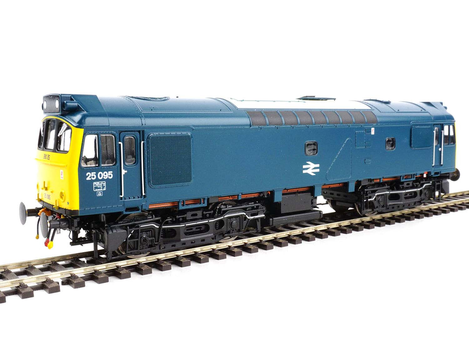 2544 CLASS 25/3 25095 BR BLUE WITH CAB FRONT NUMBERS (image for) 2544 CLASS 25/3 25095 BR BLUE WITH CAB FRONT NUMBERS