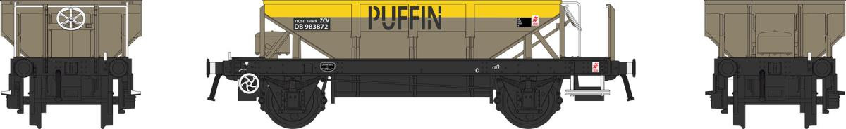4360 ZCV PUFFIN BR CIVIL ENGINEERS GREY/YELLOW DB983872 (image for) 4360 ZCV PUFFIN BR CIVIL ENGINEERS GREY/YELLOW DB983872