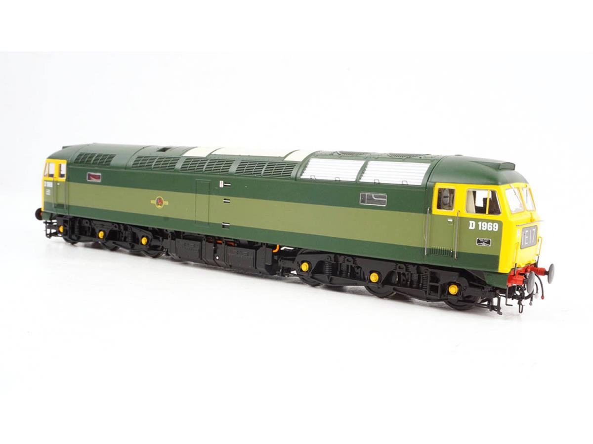 4711 CLASS 47 D1969 BR TWO TONE GREEN FULL YELLOW ENDS (image for) 4711 CLASS 47 D1969 BR TWO TONE GREEN FULL YELLOW ENDS