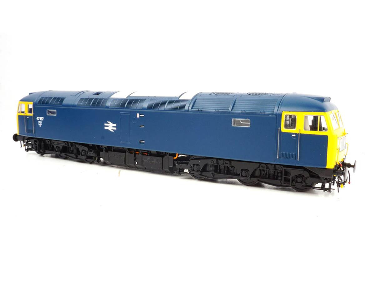 4712 CLASS 47 137 BR BLUE GLAZED HEADCODE PANELS (image for) 4712 CLASS 47 137 BR BLUE GLAZED HEADCODE PANELS