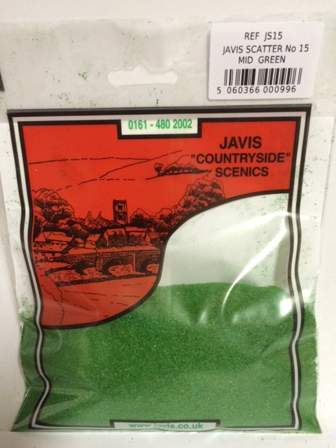 JS15 JAVIS SCATTER NO.15 MID GREEN 40gms approx (image for) JS15 JAVIS SCATTER NO.15 MID GREEN 40gms approx