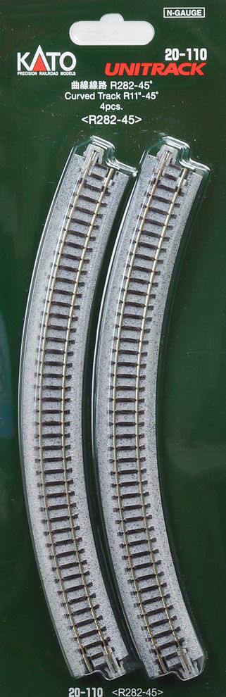 20-110 R282-45 Curved Track (image for) 20-110 R282-45 Curved Track