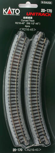 20-170 R216-45 Curved Track (image for) 20-170 R216-45 Curved Track
