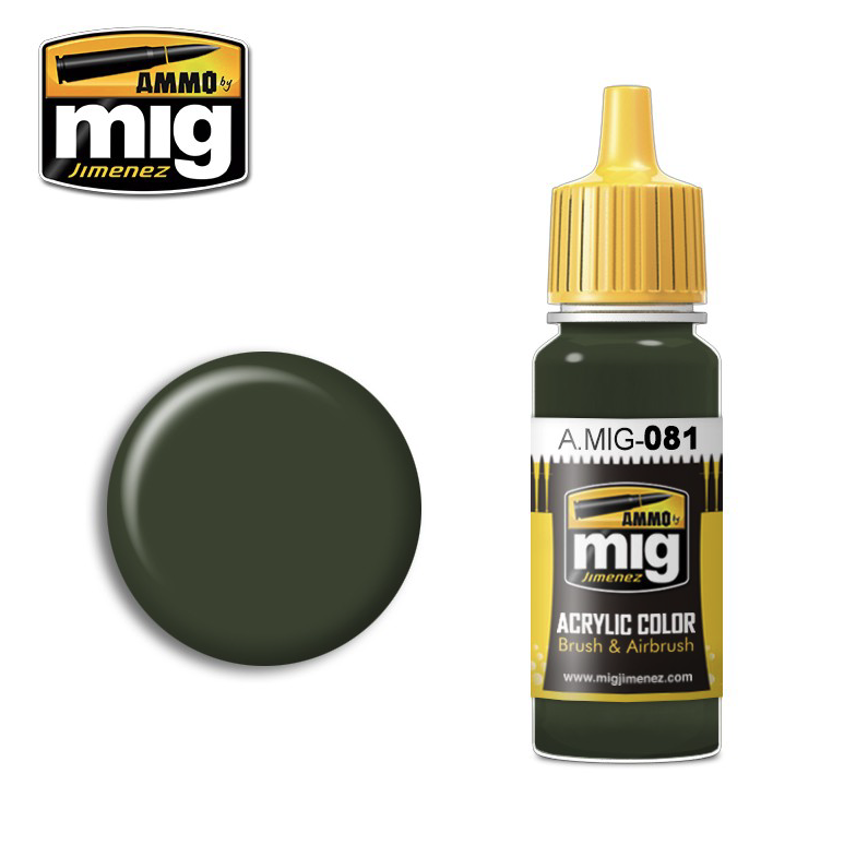 A Mig 081 US Olive Drab Vietnam Era (image for) A Mig 081 US Olive Drab Vietnam Era