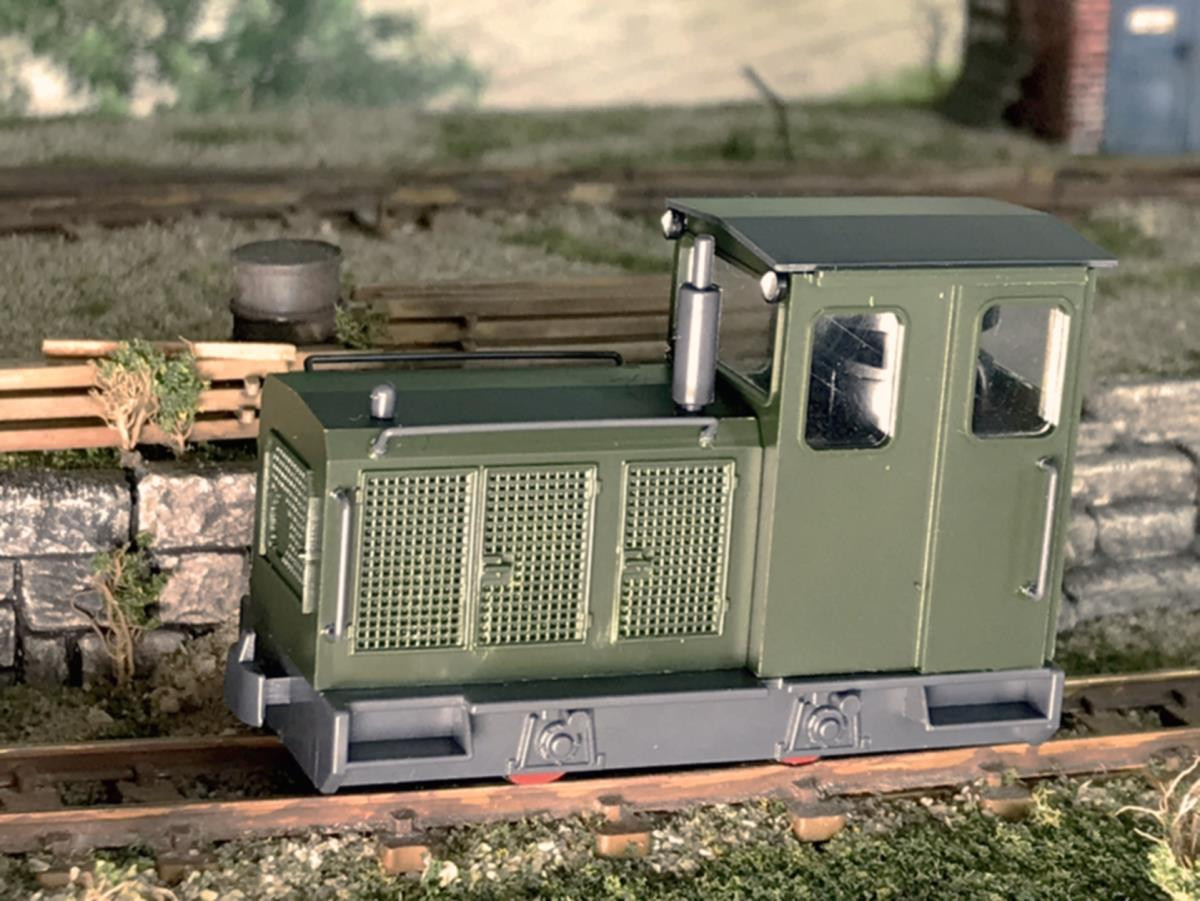 2082 SCHOMA DIESEL LOCOMOTIVE GREEN (image for) 2082 SCHOMA DIESEL LOCOMOTIVE GREEN
