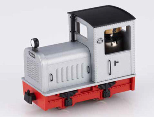 5011 Gmeinder INDUSTRIAL DIESEL LOCOMOTIVE SILVER (image for) 5011 Gmeinder INDUSTRIAL DIESEL LOCOMOTIVE SILVER