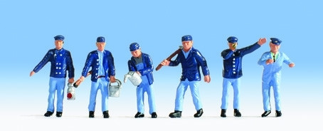36282 LOCOMOTIVE DRIVERS (3) AND SHUNTERS (3) FIGURE SET (image for) 36282 LOCOMOTIVE DRIVERS (3) AND SHUNTERS (3) FIGURE SET