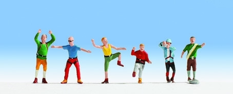 36871 MOUNTAINEERS (6) FIGURE SET (image for) 36871 MOUNTAINEERS (6) FIGURE SET