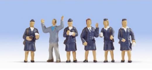 15081 Traffic Wardens HO Gauge Figures Set (image for) 15081 Traffic Wardens HO Gauge Figures Set