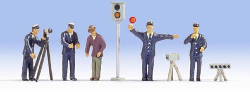 15100 German Police Officers (Pk5) Figures Set (image for) 15100 German Police Officers (Pk5) Figures Set