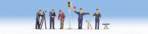 36100 German Police Officers (Pk5) With Speed Cameras (Pk4) (image for) 36100 German Police Officers (Pk5) With Speed Cameras (Pk4)