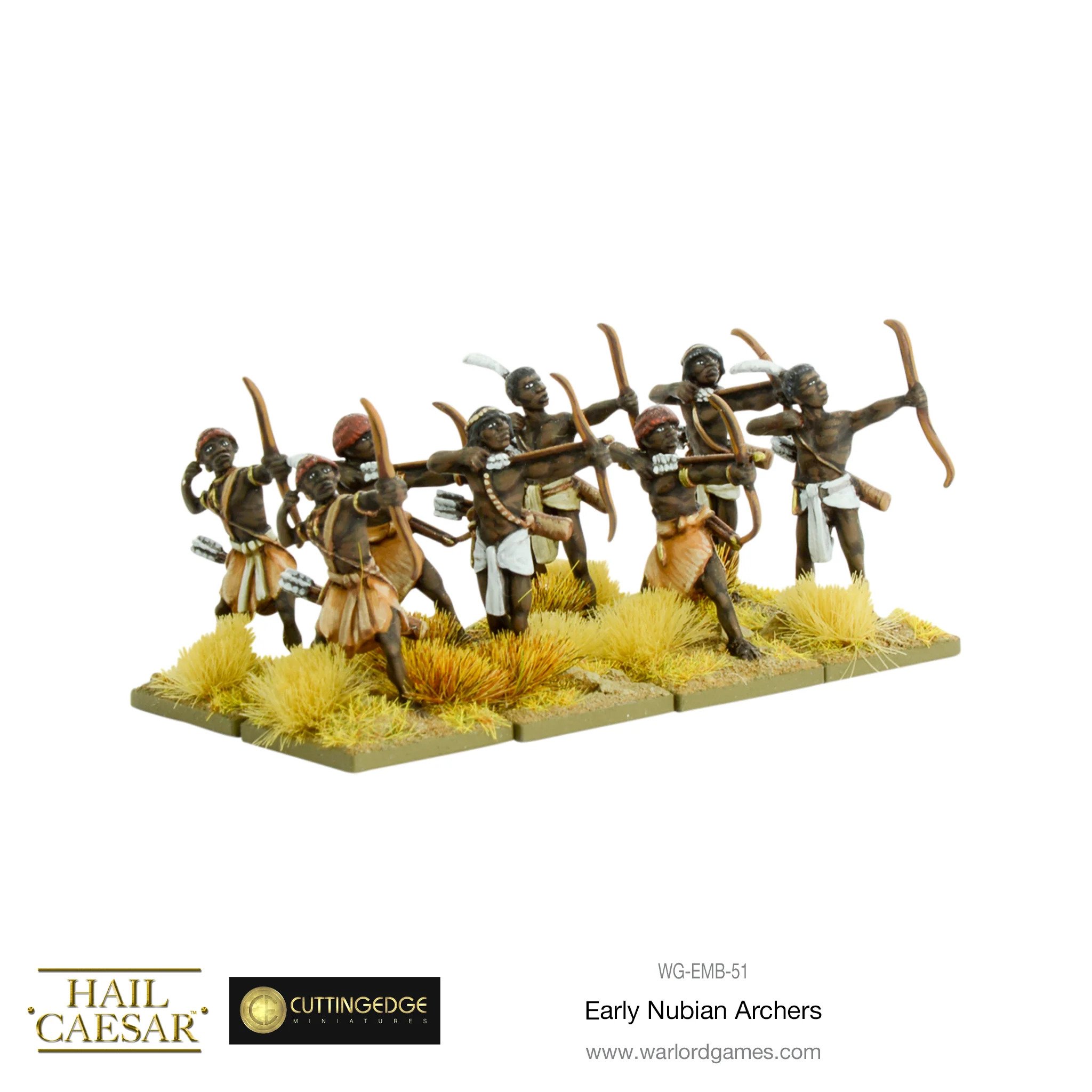 WGH-CEM-24 Egyptian Nubian Archers (image for) WGH-CEM-24 Egyptian Nubian Archers