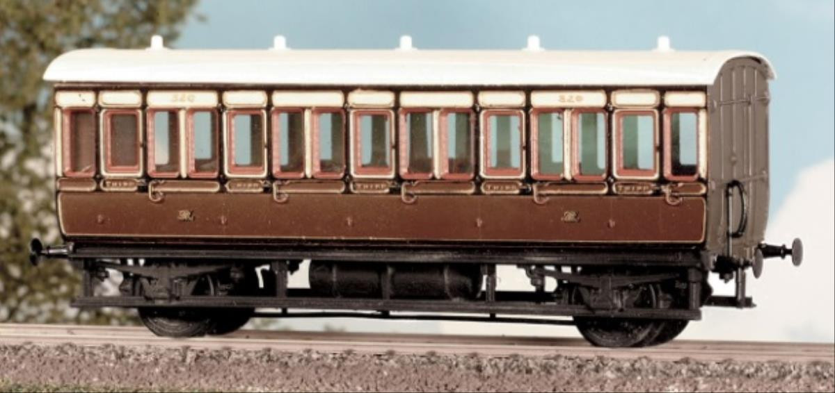 PC610 GWR 4 Wheeled Coach Third (image for) PC610 GWR 4 Wheeled Coach Third