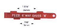 SL-336 N Gauge, 'Six-Foot Way' Gauge (image for) SL-336 N Gauge, 'Six-Foot Way' Gauge
