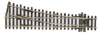 SL91, Small Radius, Right Hand Insulfrog Turnout Code100 (image for) SL91, Small Radius, Right Hand Insulfrog Turnout Code100