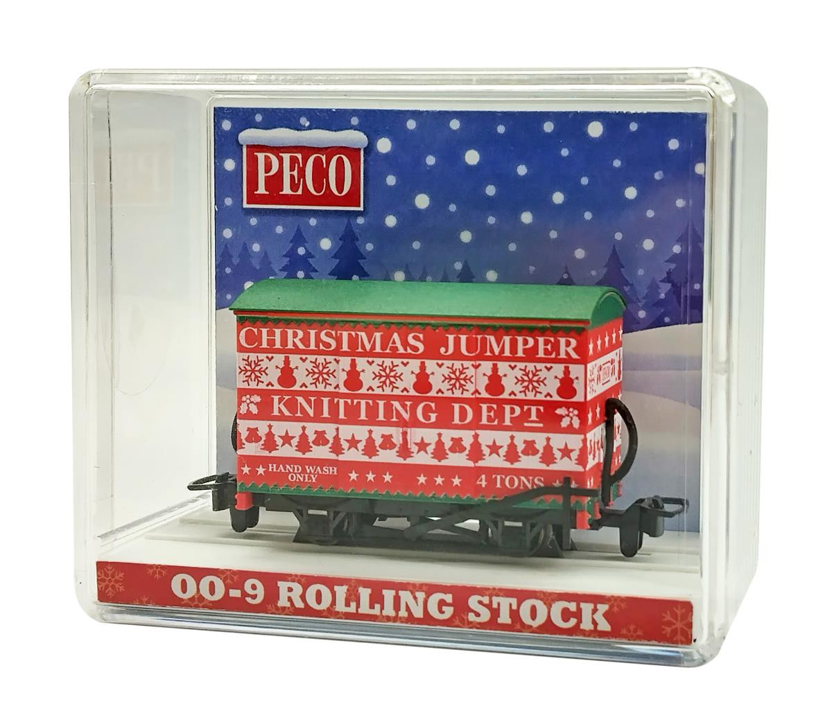 GR911 Box Van Christmas Jumper Knitting Department (image for) GR911 Box Van Christmas Jumper Knitting Department
