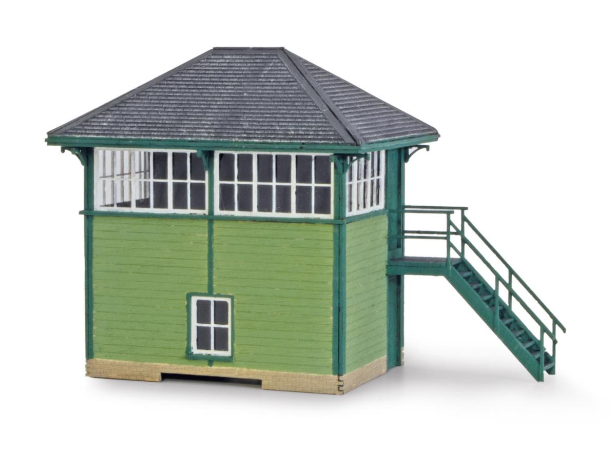 LK-202 WEST HIGHLAND LINE SIGNAL BOX LINESIDE KIT (image for) LK-202 WEST HIGHLAND LINE SIGNAL BOX LINESIDE KIT