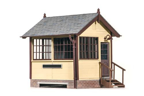 LK-709 WOODEN GROUND LEVEL SIGNAL BOX LINESIDE KIT (image for) LK-709 WOODEN GROUND LEVEL SIGNAL BOX LINESIDE KIT