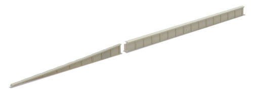 NB-68 CONCRETE PLATFORM RAMP EDGING 2PRS (image for) NB-68 CONCRETE PLATFORM RAMP EDGING 2PRS