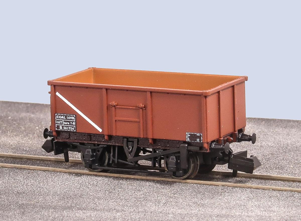 NR-1020B 16T MINERAL WAGON BR COAL 16VB FITTED BAUXITE (image for) NR-1020B 16T MINERAL WAGON BR COAL 16VB FITTED BAUXITE