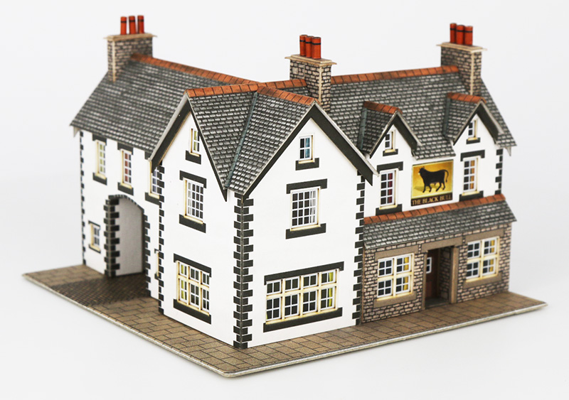 PN128 N SCALE COACHING INN (image for) PN128 N SCALE COACHING INN