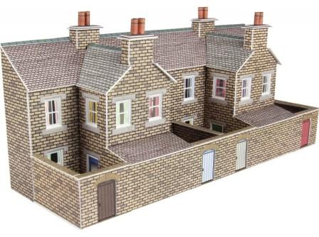 PN177 Terraced House backs Stone (image for) PN177 Terraced House backs Stone