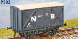 PS02 LNER 8T GOODS VAN KIT (image for) PS02 LNER 8T GOODS VAN KIT