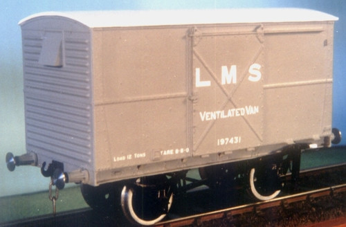PS10 LMS VENTILATED VAN (STEEL BODY) KIT (image for) PS10 LMS VENTILATED VAN (STEEL BODY) KIT