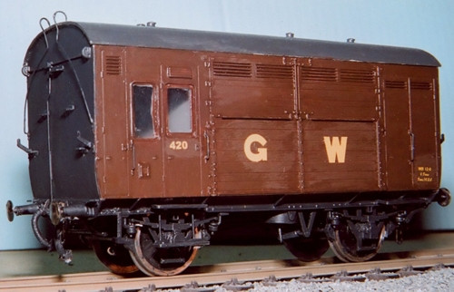 PS105 GWR HORSE BOX KIT (image for) PS105 GWR HORSE BOX KIT
