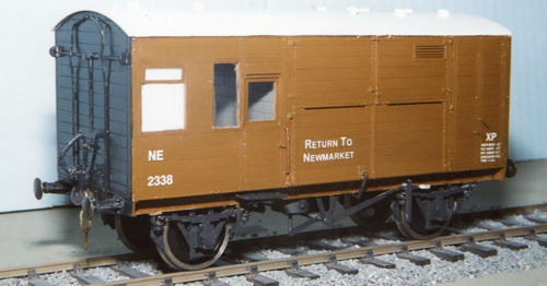 PS109 LNER HORSE BOX 5 KIT (image for) PS109 LNER HORSE BOX 5 KIT